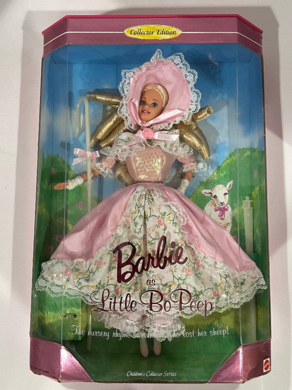 Vtg Barbie as Little Bo Peep in Box Children's Collector Series #14960 1995